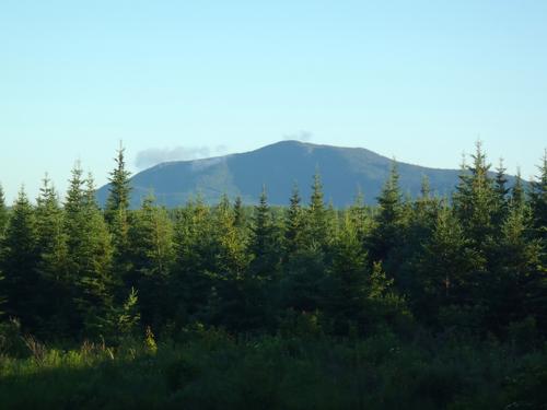 view of Moxie Mountain in Maine