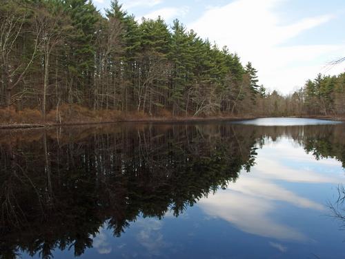 Holt Pond at Noon Hill in eastern Massachusetts