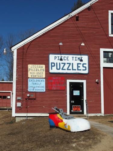 puzzle store at Northwood Meadows State Park in southern New Hampshire