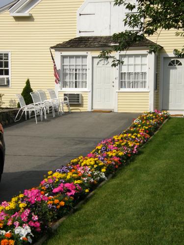 landscaped house at Ogunquit Beach in Maine