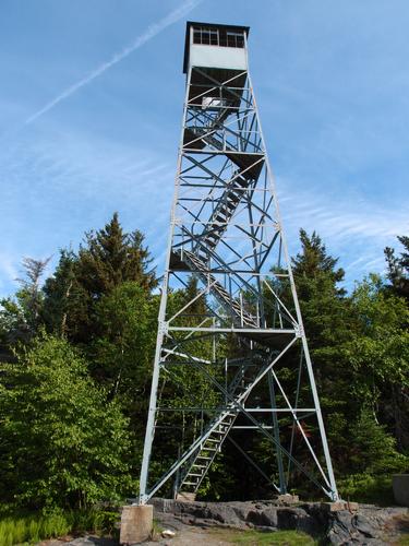 viewing tower on the summit of Mount Olga in Vermont