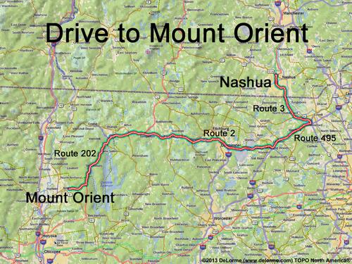 Mount Orient drive route
