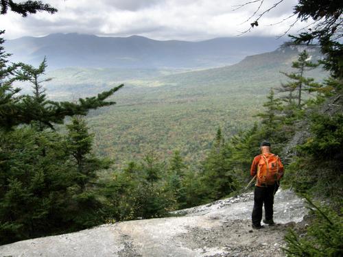 ledge view from Owls Cliff in New Hampshire