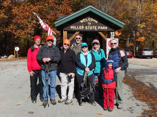 UU hikers in October at Pack Monadnock Mountain in southern New Hampshire