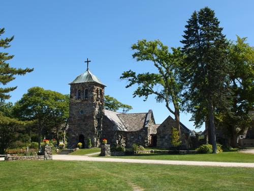 St Anns Episcopal Church near Parsons Way at Kennebunkport in southern Maine