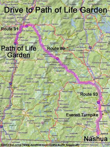 Path of Life drive route