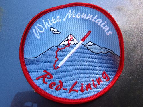 commemorative patch for hiking all the trails in the AMC White Mountaing Guide