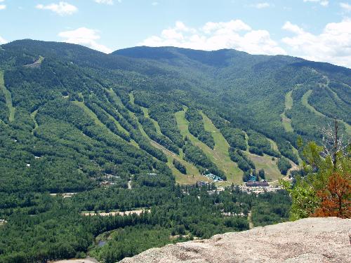 view of Attitash Ski Area from Mount Stanton in New Hampshire
