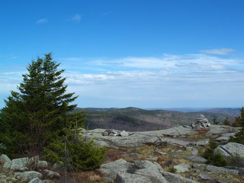 view from Piper Mountain in New Hampshire