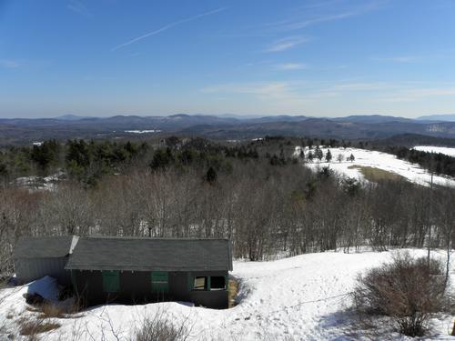 Fire Warden's cabin on Pitcher Mountain in New Hampshire