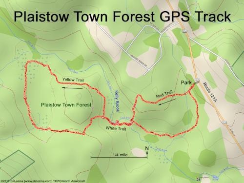 Plaistow Town Forest gps track