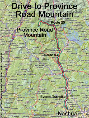 Province Road Mountain drive route