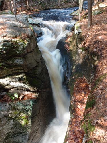 Upper Purgatory Falls in New Hampshire