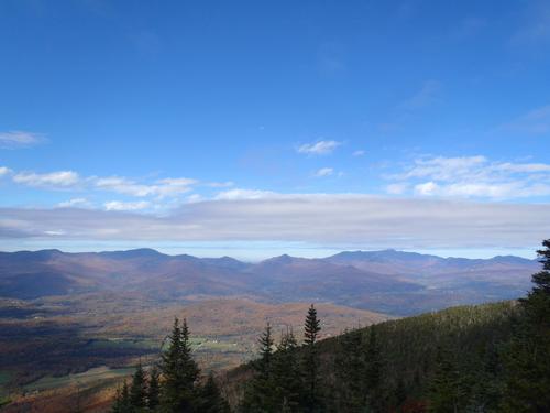 view from Mount Hunger in Vermont