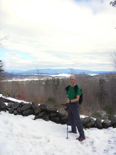 scenic outlook at Ramblin Vewe Farm in the Lakes Region of New Hampshire