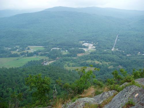 view from Rattlesnake Mountain in New Hampshire