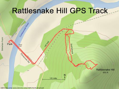 Rattlesnake Hill gps track