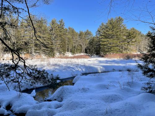 Red Hill River in February at Red Hill River Conservation Area near Sandwich in central New Hampshire