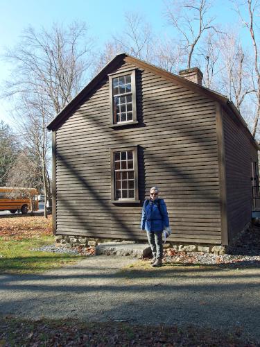 Andee and The Robbins House beside the Reformatory Trail near Concord, Massachusetts