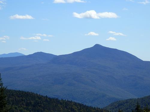 view of Camel's Hump in August from Ricker Mountain in Vermont