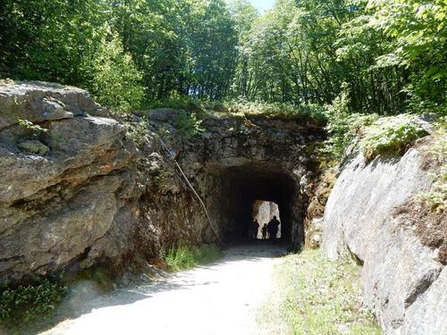 entrance to Ruggles Mine in southern New Hampshire