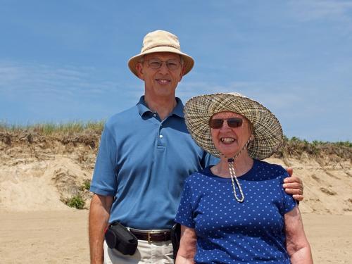 Fred and Betty Lou at Salisbury Beach State Reservation in Massachusetts