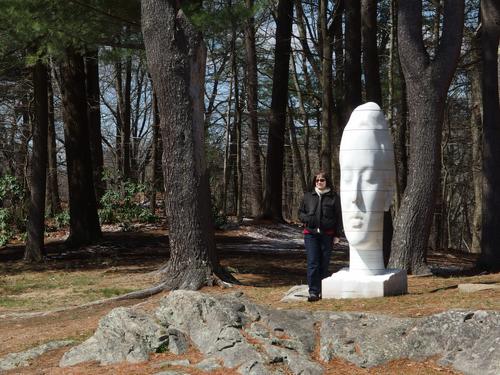 outdoor art at the deCordova Sculpture Park and Museum at Lincoln in eastern Massachusetts