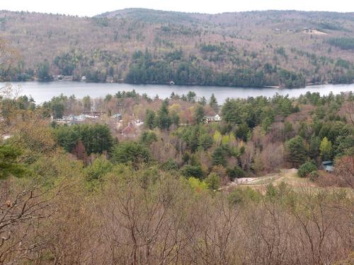 view from Mount Fayal at the Squam Lakes Natural Science Center in New Hampshire