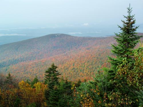 view from Black Snout mountain in New Hampshire