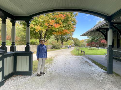 Fred in October at Shelburne Museum in northwest Vermont