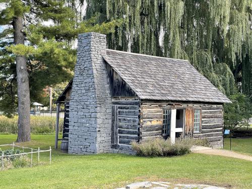 Settlers' House in October at Shelburne Museum in northwest Vermont