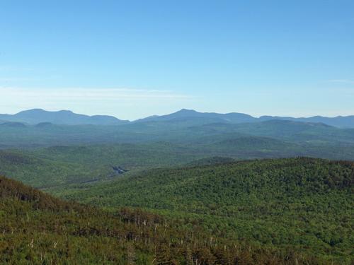 just a segment of the panoramic view from the old fire tower on Signal Mountain in northern New Hampshire