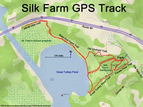 Silk Farm gps track