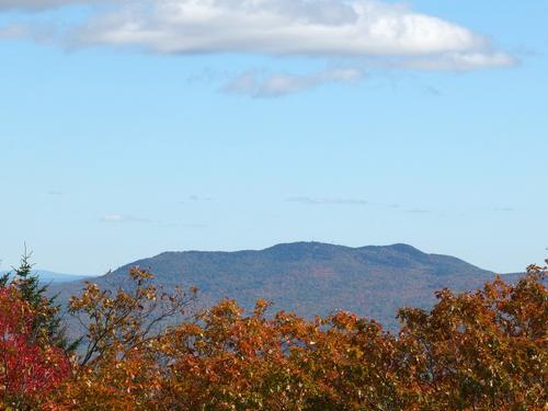 view of Crotched Mountain from Skatutakee Mountain in southern New Hampshire