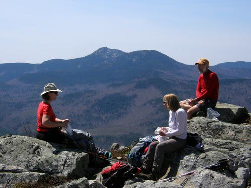 hikers on South Moat Mountain in New Hampshire