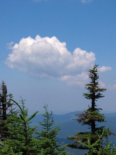 view from Snow Mountain in Maine