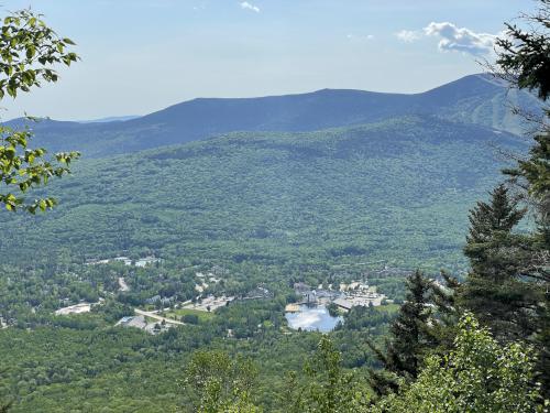 view in May at Snows Mountain in New Hampshire