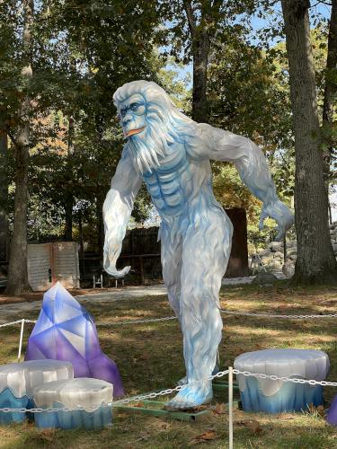 Bigfoot in October 2022 at Southwick's Zoo in eastern Massachusetts