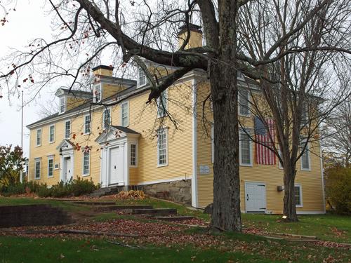 American Independence Museum in the historic Ladd-Gilman House at Exeter in southern New Hampshire