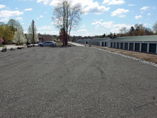 parking in April at Squannacook Rail Trail North in northeast Massachusetts