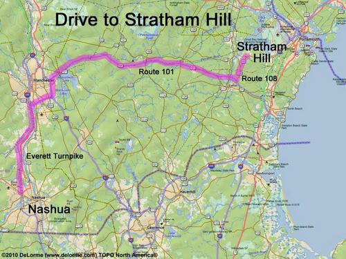 stratham drive route