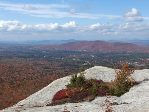 view north in September from Middle Sugarloaf Mountain in New Hampshire