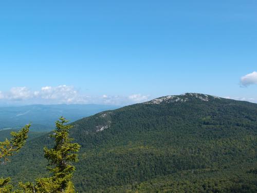 view of Black Mountain from Sugarloaf Mountain in western New Hampshire