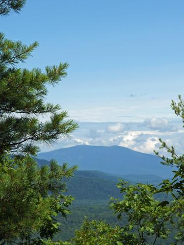 view of Mount Moosilauke from Sunday Mountain in wester New Hampshire