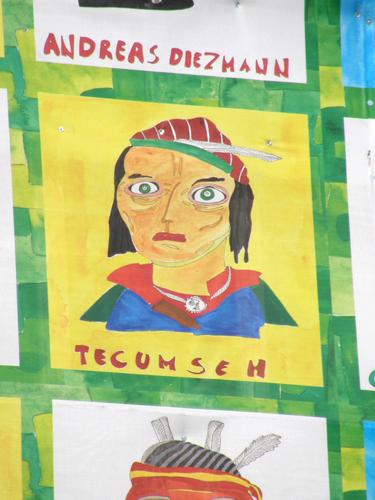portrait of Chief Tecumseh