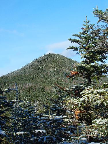 view of Mount Tecumseh from the Sosman Trail in New Hampshire
