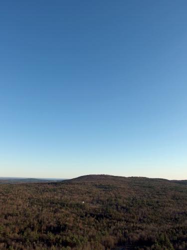 view south from the trail to Temple Mountain in southern New Hampshire