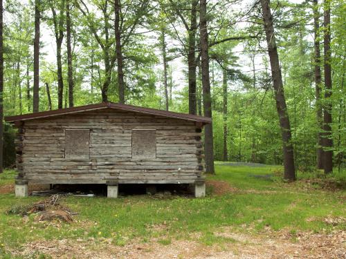  cabin at Tetreault Park near Rindge in southern New Hampshire