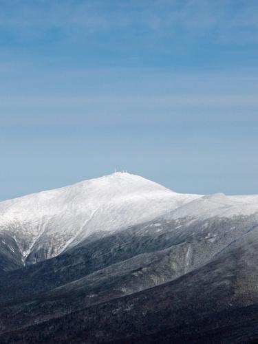 view of Mount Washington from the summit of Mount Tom in New Hampshire