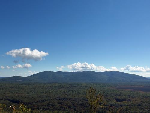 view from Mount Tom in Maine